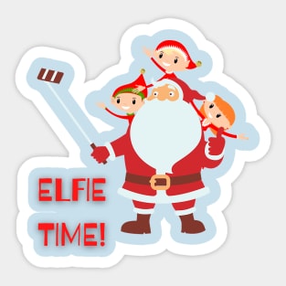 Christmas Selfie Sticker